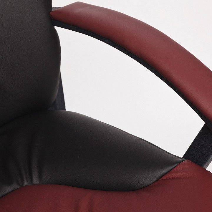компьютерное кресло neo (2) [кож/зам, черный/бордо, 36-6/36-7] id -