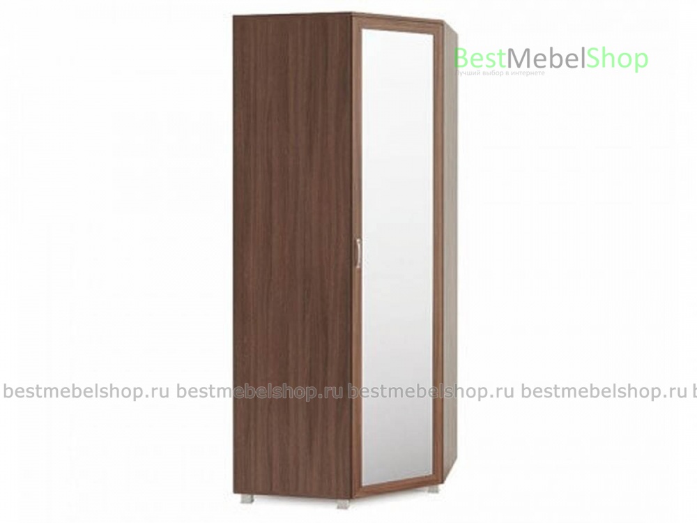 шкаф угловой с зеркалом «сальвия» мод №15 bms