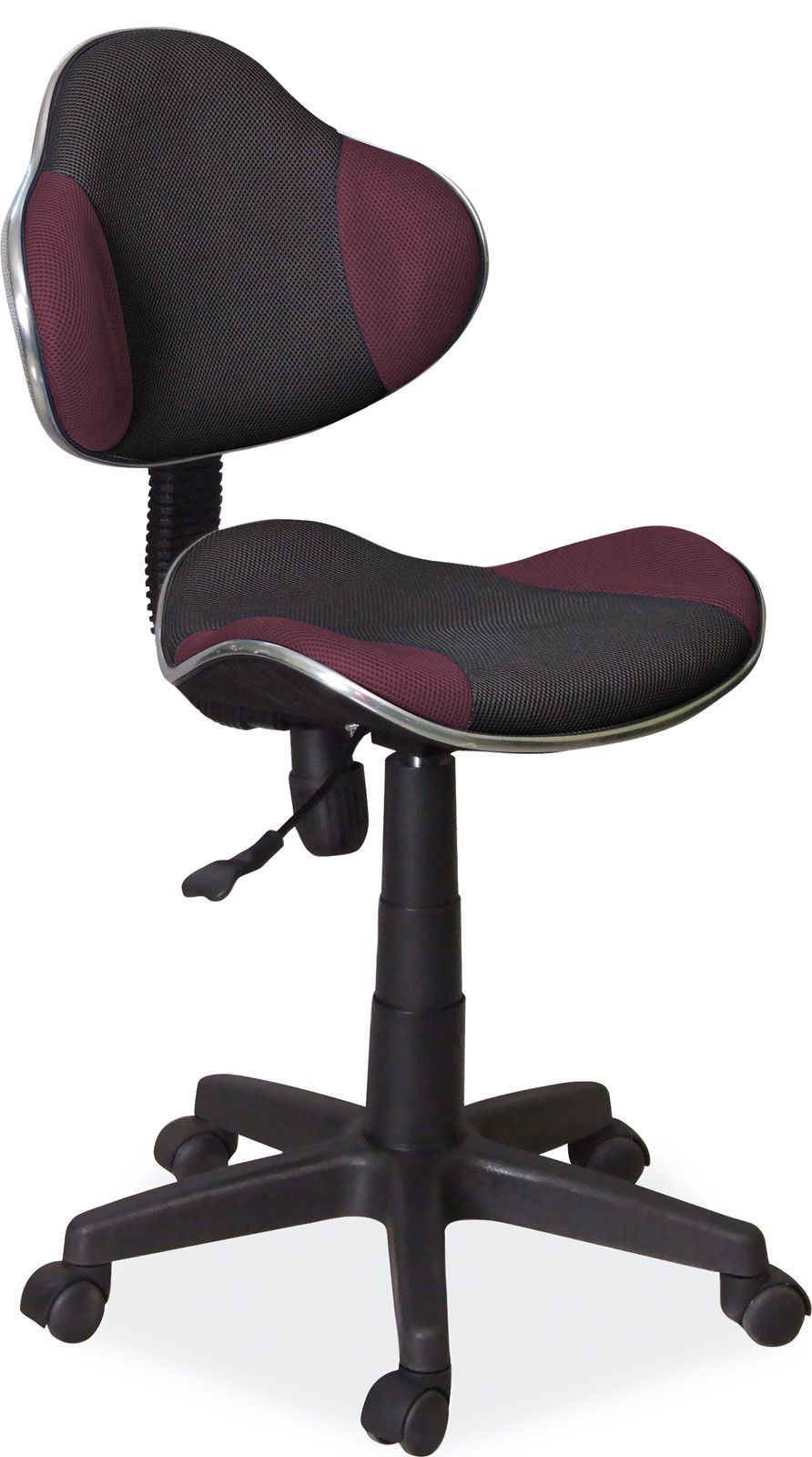 кресло компьютерное signal qg2 (мембранная ткань - фиолетово-черный)