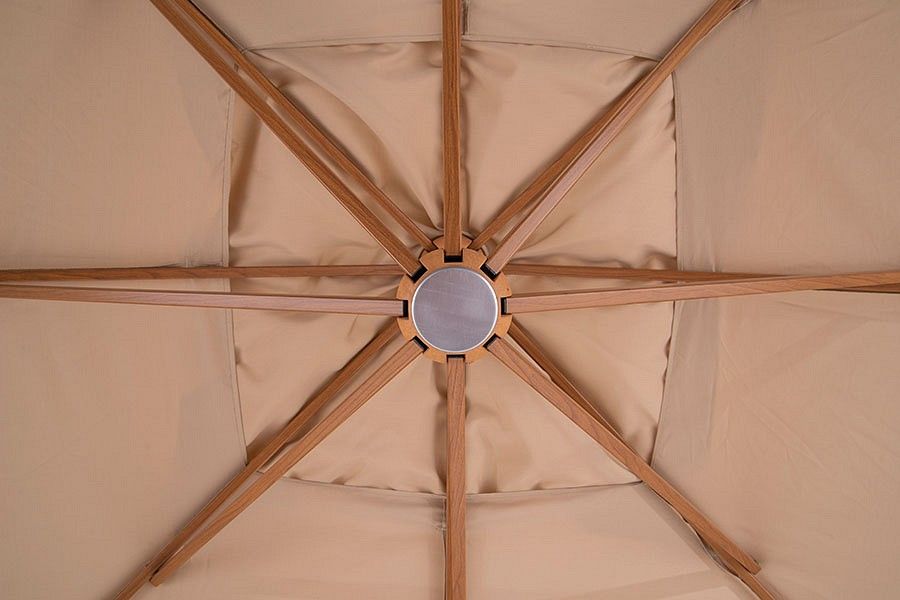 зонт "корсика" 3х3 метра на алюминиевой опоре