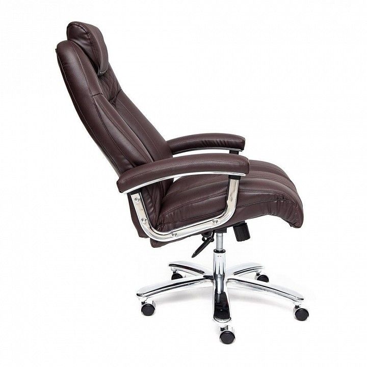 кресло trust обивка: материал - искусственная кожа, цвет - коричневый/коричневый стеганный/коричневый, 36-36/36-36/6/36-36/06