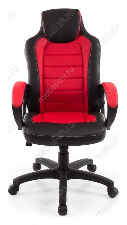 компьютерное кресло kadis темно-красное / черное
