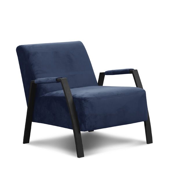 кресло jordan (джордан), синее (ткань dolce 05)