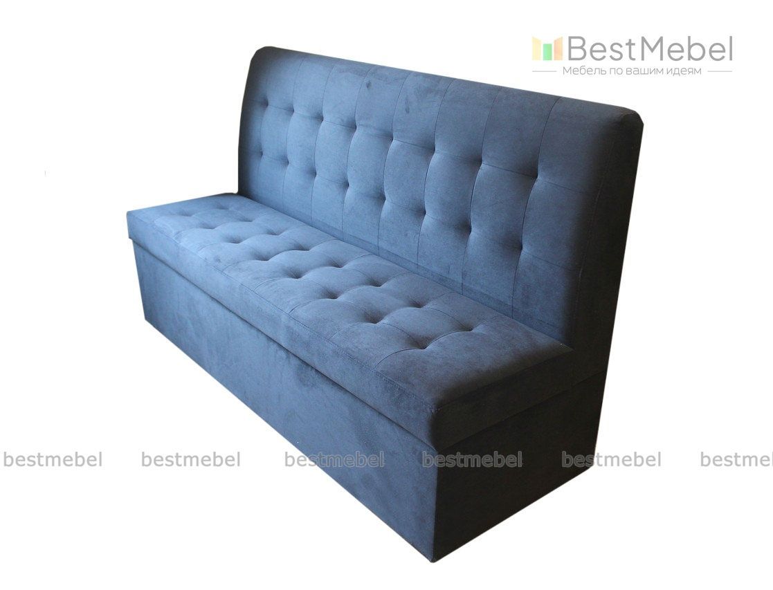 кухонный диван синий bms