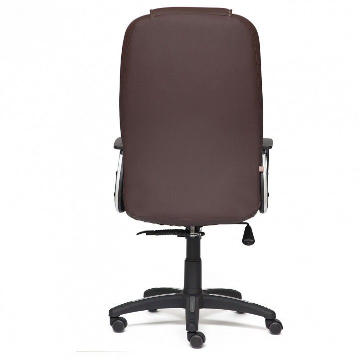 компьютерное кресло baron кож/зам, коричневый/коричневый перфорированный, 2 tone/2 tone /06