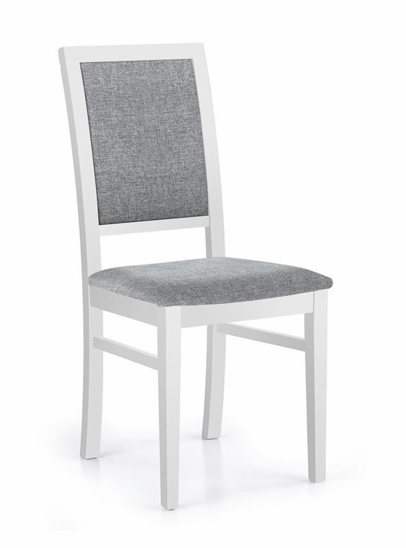 стул halmar sylwek1, белый - серый
