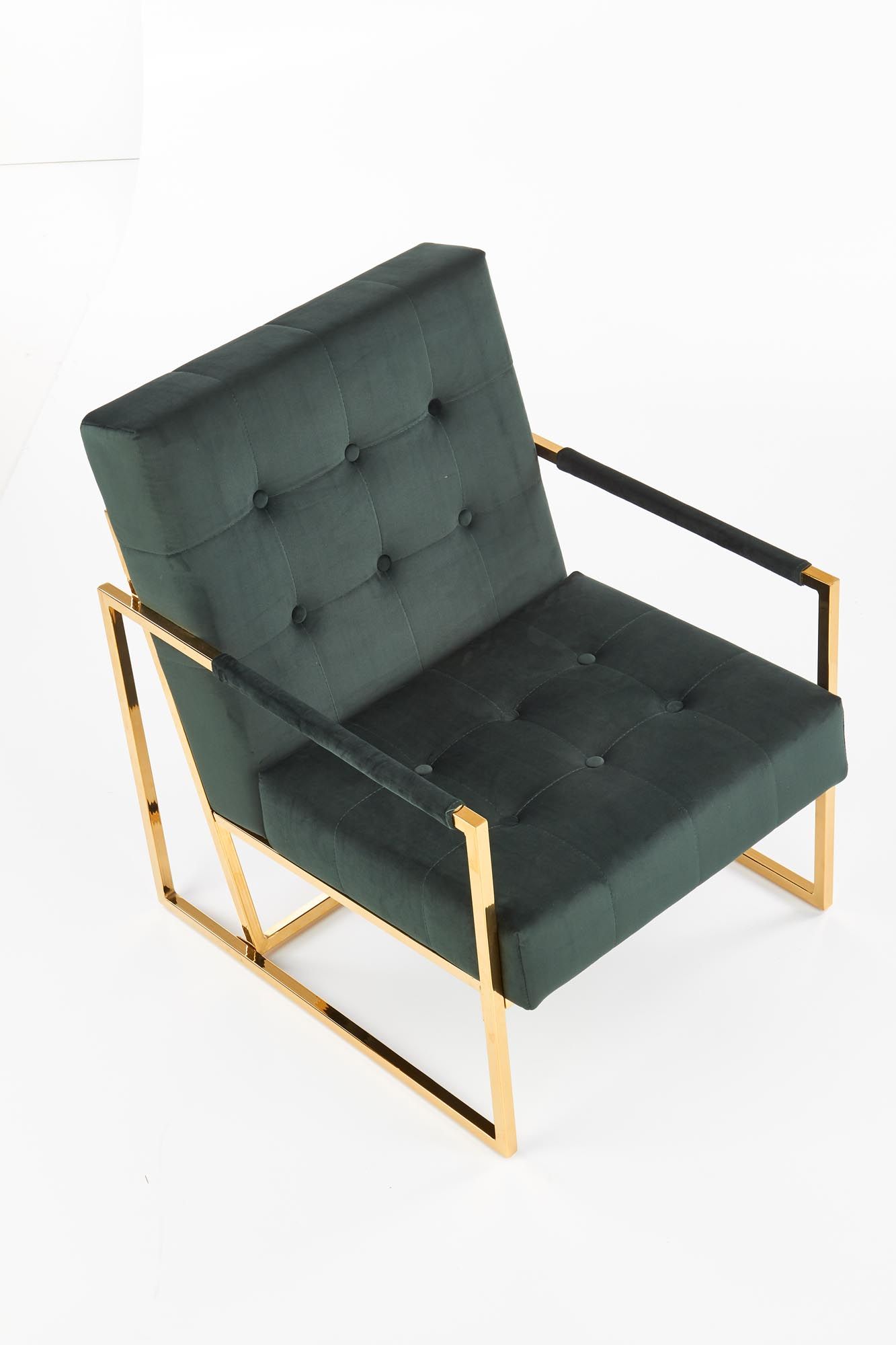 кресло halmar prius, темно-зеленый