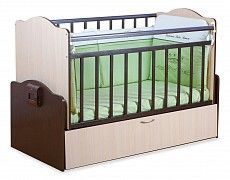 Детская автоматическая кровать Укачай-ка 02, комбинированный