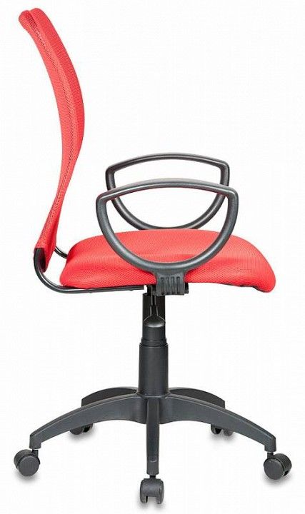 кресло бюрократ ch-599/r/tw-97n спинка сетка красный сиденье красный tw-97n (813008)