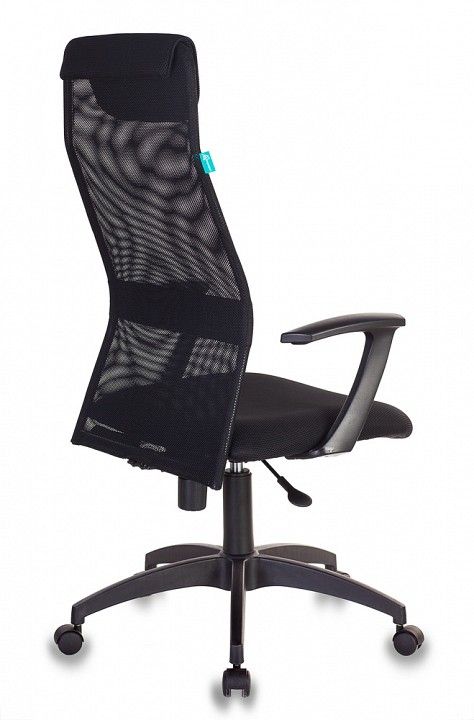 кресло руководителя бюрократ kb-8n/black черный tw-01 tw-11 сетка/ткань