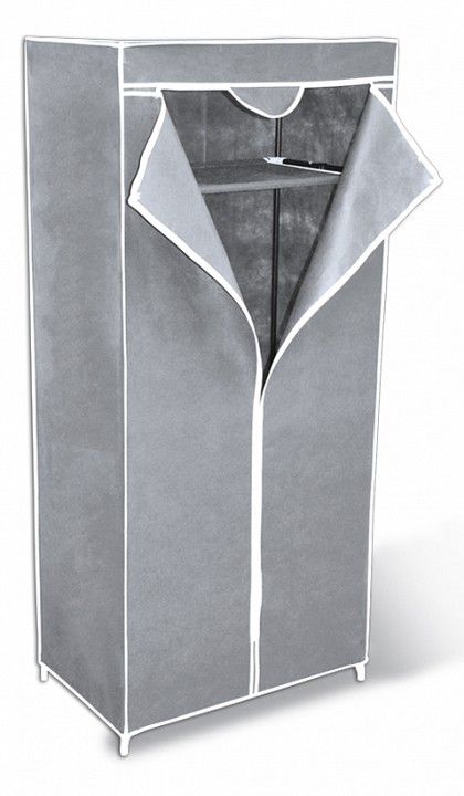 вешалка-гардероб с чехлом sheffilton 2012, серый
