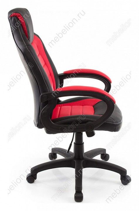 компьютерное кресло kadis темно-красное / черное