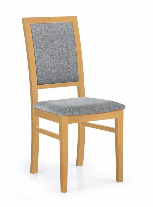 стул halmar sylwek1, дуб медовый - серый
