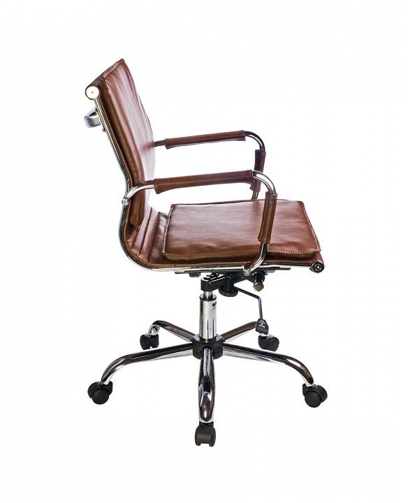 кресло компьютерное ch-993-low коричневое ()