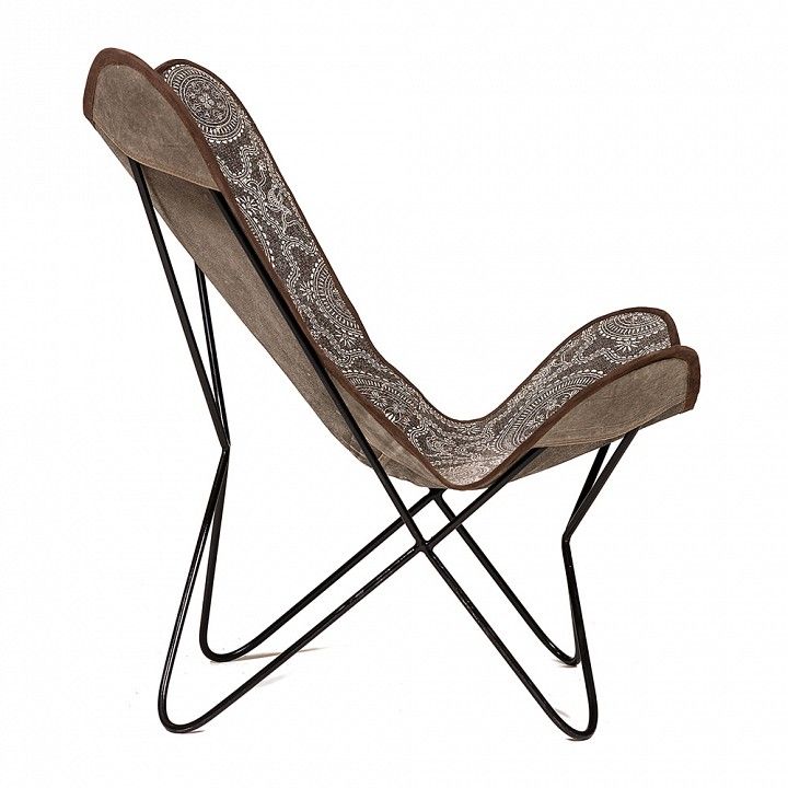 кресло secret de maison newton ( mod. м-17572)  металл/ткань, 75х75х90см, черный (поставляется по 5 шт)