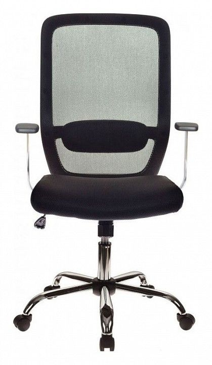 кресло бюрократ ch-899sl/b/tw-11 спинка сетка черный tw-01 сиденье черный tw-11 крестовина хром