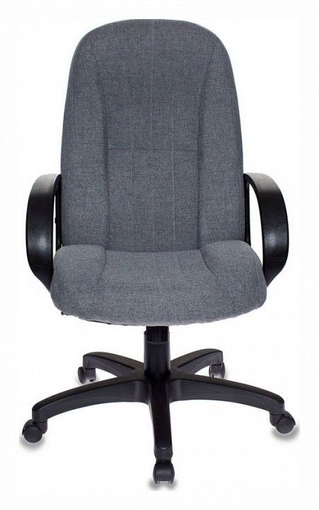 кресло руководителя бюрократ t-898axsn/10-128 серый 10-128