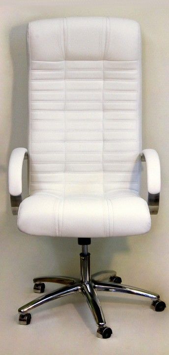 кресло компьютерное атлант белый  кв-02-131112 0402