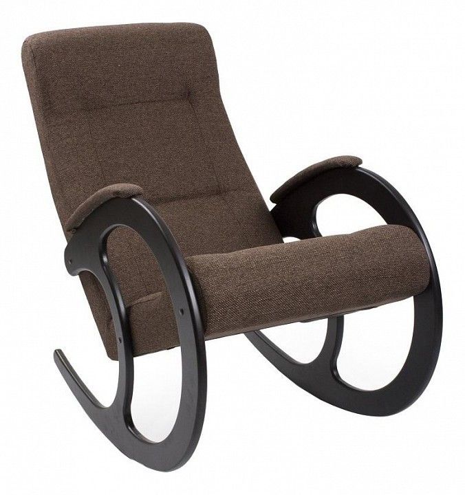 кресло-качалка ми модель 3 венге венге, ткань malta 15 а
