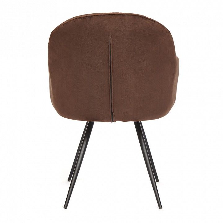 кресло livorno ( mod.1602 ) металл/ткань, 67х57х82см, коричневый вельвет (поставляется по 2 шт)