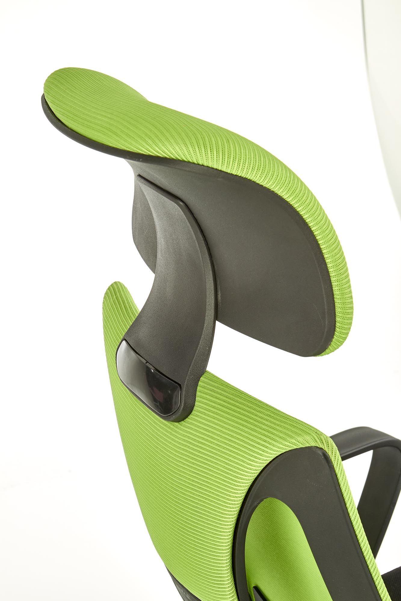 кресло компьютерное halmar valdez, зеленый - черный