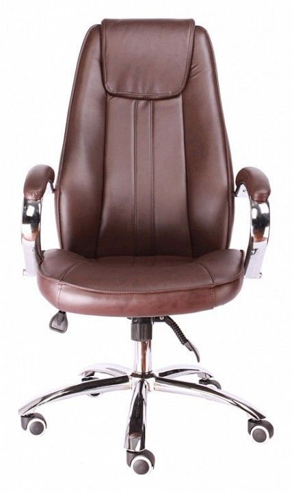 кресло everprof long tm экокожа коричневый (ec-369 pu brown)