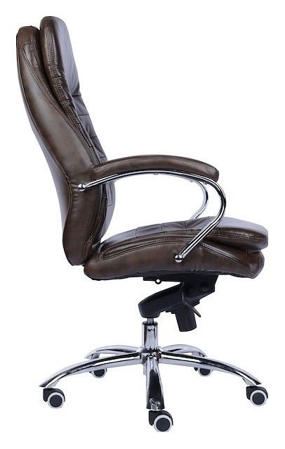 кресло everprof valencia m кожа коричневый (ec-330 leather brown)